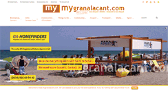 Desktop Screenshot of mygranalacant.com